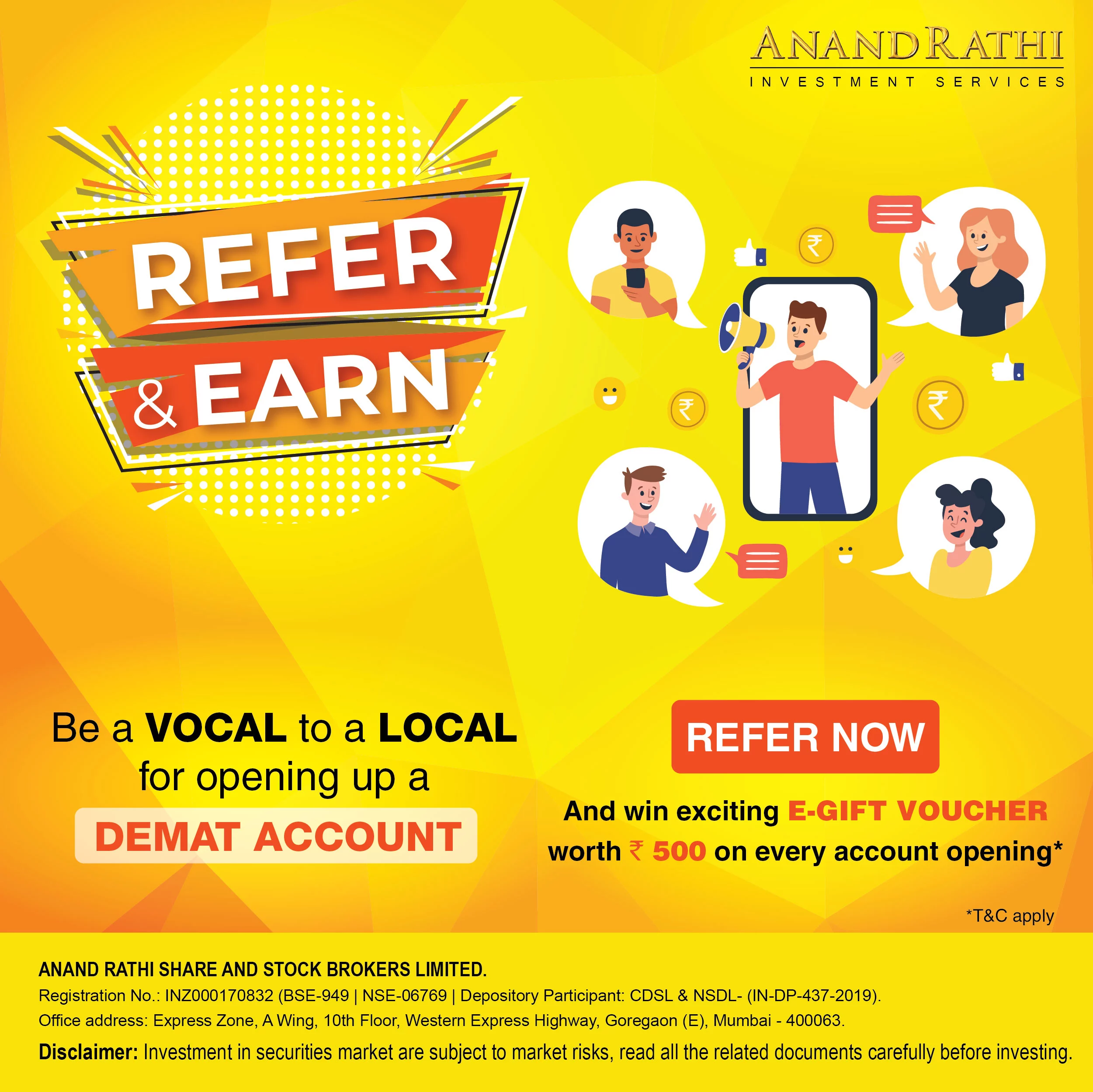 Refere & Earn Flipkart Voucher